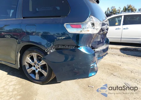 2012 Toyota Sienna Se 8 Passenger from USA, damaged, VIN 5TDXK3DC3CS224850